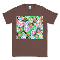 Chestnut Easter bunny and egg Classic Tee - CowGirlArtShop