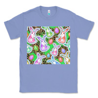 Colony Blue Easter bunny and egg Classic Tee - CowGirlArtShop