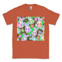 Copper Easter bunny and egg Classic Tee - CowGirlArtShop
