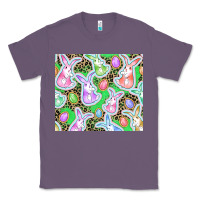 Lavender Easter bunny and egg Classic Tee - CowGirlArtShop