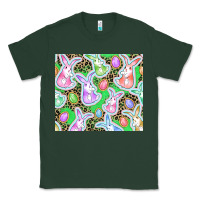 Sports Green Easter bunny and egg Classic Tee - CowGirlArtShop