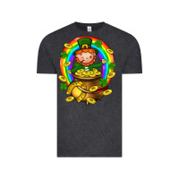 Vintage Black Dwarf Cauldron St. Patricks Vintage Tee - BundleAndBundleShop