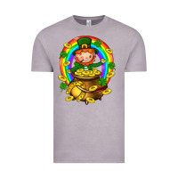 Vintage Zinc Dwarf Cauldron St. Patricks Vintage Tee - BundleAndBundleShop