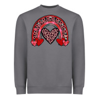 Storm valentines heart rainbow Heavyweight Sweatshirt - JahusDesignShop