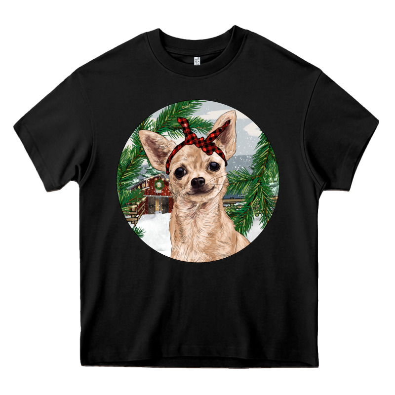Chihuahua And Farm Heavy Core Tee by RanaPortraitStore | Teevron