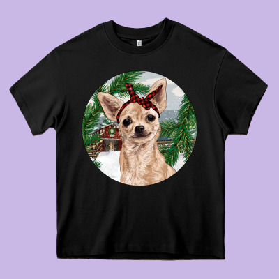 Chihuahua And Farm Heavy Core Tee Designed By Ranaportraitstore