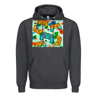 Smoke gaming controller Zipper Hoodie - JahusDesignShop