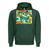 Sports Green gaming controller Zipper Hoodie - JahusDesignShop