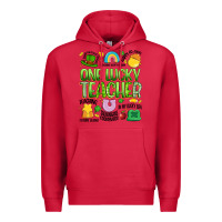 Cardinal one lucky teacher lucky charm Premium Hoodie - Artiststas