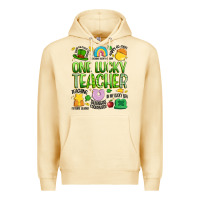 Pina Colada one lucky teacher lucky charm Premium Hoodie - Artiststas