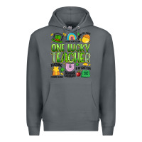 Rock one lucky teacher lucky charm Premium Hoodie - Artiststas
