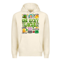 Tofu one lucky teacher lucky charm Premium Hoodie - Artiststas