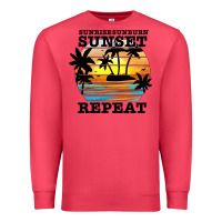 Cardinal sunrise sunburn sunset repeat Premium Sweatshirt - JahusDesignShop