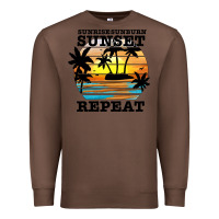 Chestnut sunrise sunburn sunset repeat Premium Sweatshirt - JahusDesignShop