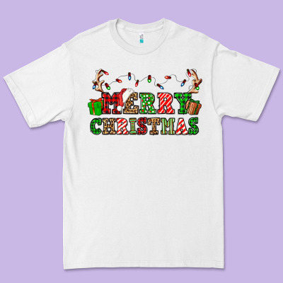 Merry Christmas Premium Tee Designed By Oliviacreatesart