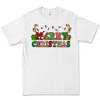 White merry christmas Premium Tee - OliviaCreatesArt