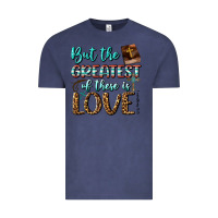 Vintage Denim But The Greatest Of These Is Love Vintage Tee - BundleAndBundleShop