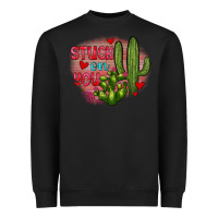 Black stuck on you cactus Heavyweight Sweatshirt - JahusDesignShop