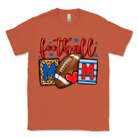 Copper Football mom red and blue team color mother's day Classic Tee - HowdyJamesFarm