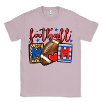 Lilac Football mom red and blue team color mother's day Classic Tee - HowdyJamesFarm