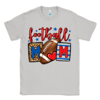 Moon Dust Football mom red and blue team color mother's day Classic Tee - HowdyJamesFarm