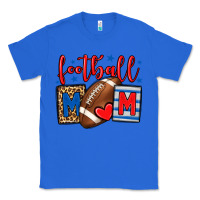 True Royal Football mom red and blue team color mother's day Classic Tee - HowdyJamesFarm