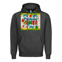 Charcoal Heather professional gamer Zipper Hoodie - JahusDesignShop