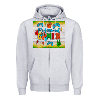 Heather Grey professional gamer Zipper Hoodie - JahusDesignShop