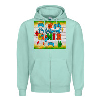 Seafoam professional gamer Zipper Hoodie - JahusDesignShop