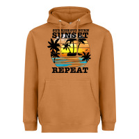 Meerkat sunrise sunburn sunset repeat Heavyweight Hoodie - JahusDesignShop