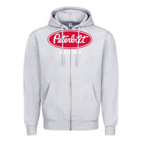 Heather Grey peterbilt class pays, peterbilt class pays art, peterbilt class pays w Zipper Hoodie - baoMotion