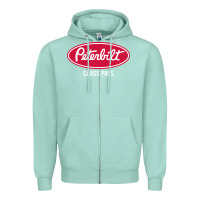 Seafoam peterbilt class pays, peterbilt class pays art, peterbilt class pays w Zipper Hoodie - baoMotion