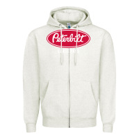 Oatmeal Heather peterbilt class pays, peterbilt class pays art, peterbilt class pays w Zipper Hoodie - baoMotion