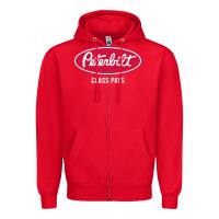 Red peterbilt class pays, peterbilt class pays art, peterbilt class pays w Zipper Hoodie - baoMotion