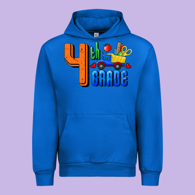 Fourth Grade Urban Hoodie Designed By Ranaportraitstore
