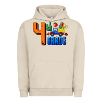 Pigment French Oak Fourth Grade Urban Hoodie - RanaPortraitStore