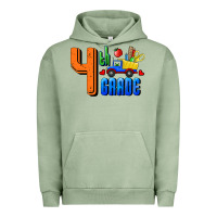 Pigment Oil Green Fourth Grade Urban Hoodie - RanaPortraitStore