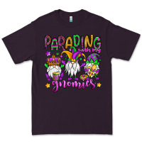 Plum parading with my gnomies Premium Tee - OliviaCreatesArt