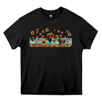 Black western boxer dogs Heavy Core Tee - Jasminsmagicworld