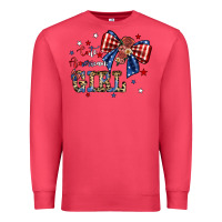 Cardinal cute american girl Premium Sweatshirt - JahusDesignShop