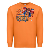 Carrot cute american girl Premium Sweatshirt - JahusDesignShop