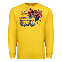 Lemon cute american girl Premium Sweatshirt - JahusDesignShop