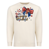 Sandshell cute american girl Premium Sweatshirt - JahusDesignShop