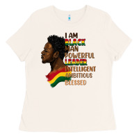 Bone I am black man Ladies Tee - FaDigitalArtStudio