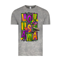 Cloud Rock mardi gras louisiana Vintage Tee - FaDigitalArtStudio