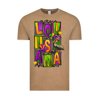 Vintage Coffee mardi gras louisiana Vintage Tee - FaDigitalArtStudio