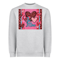 Heather Grey be mine heart tumbler Heavyweight Sweatshirt - JahusDesignShop
