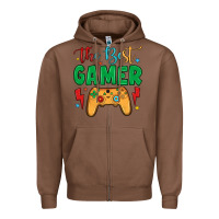 Chestnut the best gamer Zipper Hoodie - JahusDesignShop