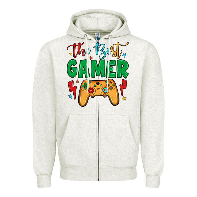 The Best Gamer Zipper Hoodie by JahusDesignShop | Teevron