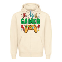 Sandshell the best gamer Zipper Hoodie - JahusDesignShop
